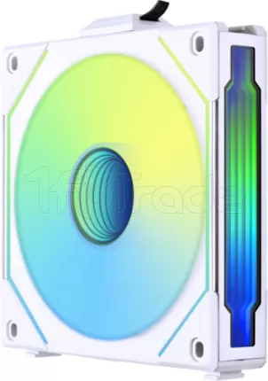 Photo de Lot de 3 Ventilateurs de boitier Lian Li Uni Fan Infinity Reverse RGB - 12cm (Blanc)