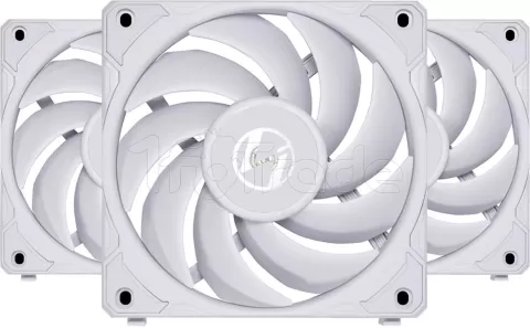 Photo de Lot de 3 Ventilateurs de boitier Lian Li Uni Fan P28 - 12cm (Blanc)