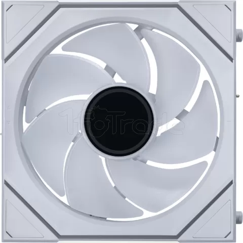 Photo de Lot de 3 Ventilateurs de boitier Lian Li Uni Fan SL-Infinity Wireless Reverse RGB - 12cm (Blanc)