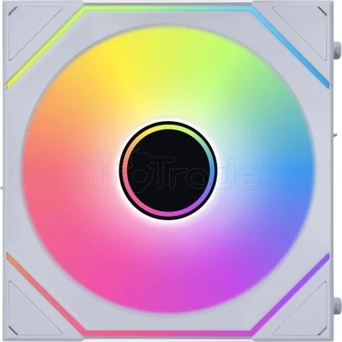 Photo de Lot de 3 Ventilateurs de boitier Lian Li Uni Fan SL-Infinity Wireless RGB - 12cm (Blanc)