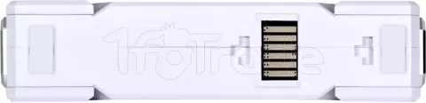 Photo de Lot de 3 Ventilateurs de boitier Lian Li Uni Fan SL V2 RGB - 12cm (Blanc)