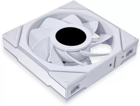 Photo de Lot de 3 Ventilateurs de boitier Lian Li Uni Fan TL LCD Reverse RGB - 12cm (Blanc)