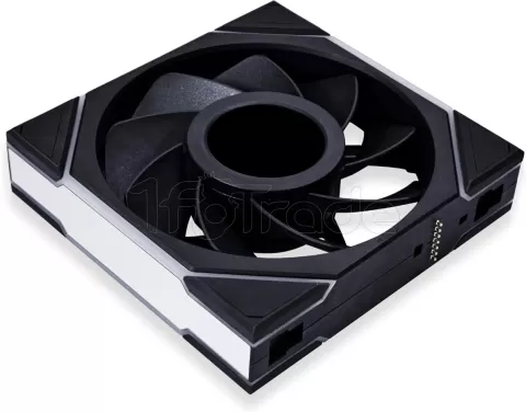 Photo de Lot de 3 Ventilateurs de boitier Lian Li Uni Fan TL LCD Reverse RGB - 12cm (Noir)