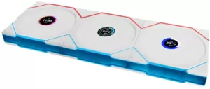Photo de 3x Uni Fan TL120RW LCD Blanc