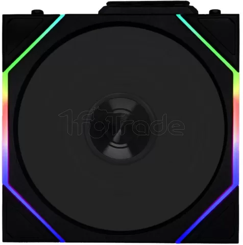 Photo de Lot de 3 Ventilateurs de boitier Lian Li Uni Fan TL Wireless RGB - 12cm (Noir)