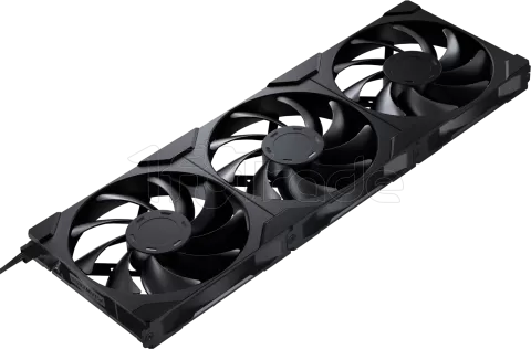 Photo de Lot de 3 Ventilateurs de boitier Phanteks M25 Gen2 - 14cm (Noir)