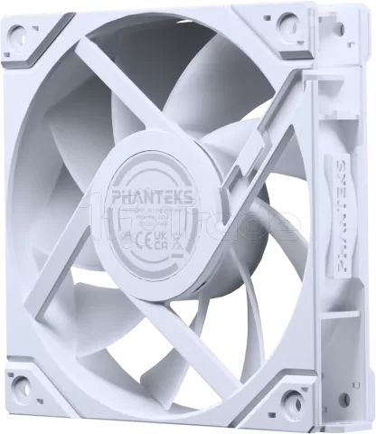 Photo de Lot de 3 Ventilateurs de boitier Phanteks M25 Gen2 Reverse RGB - 12cm (Blanc)