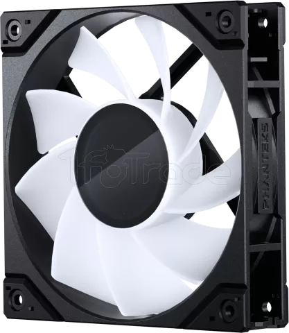 Photo de Lot de 3 Ventilateurs de boitier Phanteks M25 Gen2 Reverse RGB - 12cm (Noir)