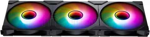Photo de Lot de 3 Ventilateurs de boitier Phanteks M25 Gen2 Reverse RGB - 14cm (Noir)