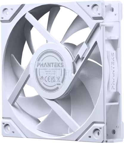 Photo de Lot de 3 Ventilateurs de boitier Phanteks M25 Gen2 RGB - 12cm (Blanc)