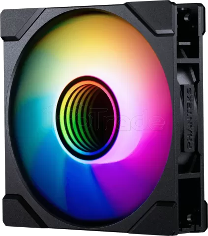 Photo de Lot de 3 Ventilateurs de boitier Phanteks M25 Gen2 RGB - 12cm (Noir)