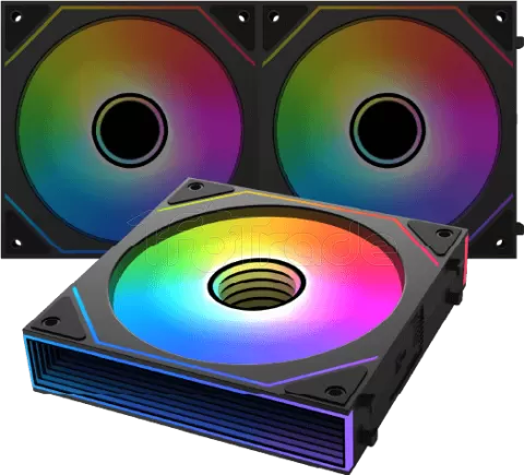 Photo de Lot de 3 Ventilateurs de boitier Xigmatek Starlink Ultra II ARGB (Noir)