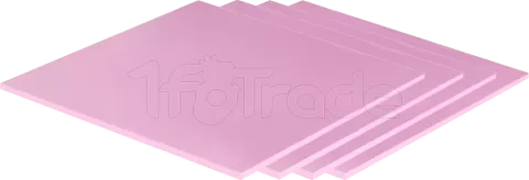 Photo de Lot de 4 Pads Thermiques Arctic TP-1 100x100x1mm (Rose)