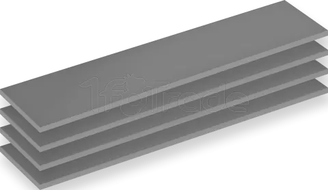 Photo de Lot de 4 Pads Thermiques Arctic TP-4 120x20x1mm (Gris)