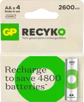 Photo de 4x GP ReCyko AA 2600mAh