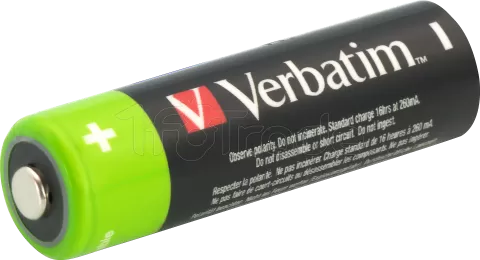 Photo de Lot de 4 piles rechargeables Verbatim Premium type AA (LR6) 1,2V 2500mAh