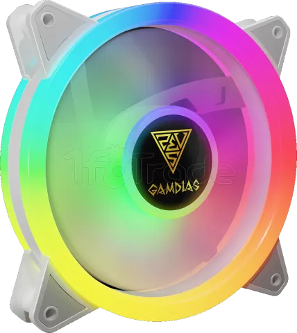 Ventilateur PC GAMDIAS Aeolus M2-1201 RGB – Neuf Sous Blister