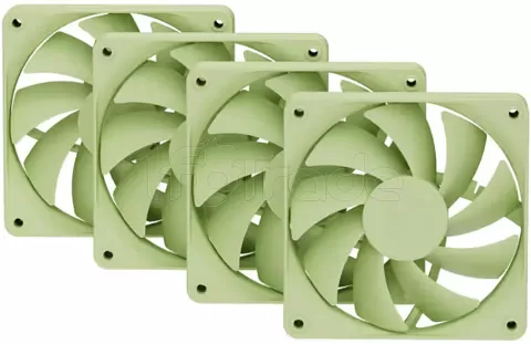 Photo de Lot de 4 Ventilateurs de boitier Hyte FA12 - 12cm (Matcha)