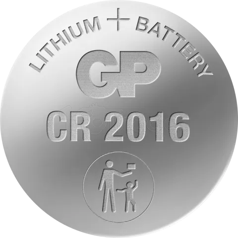 Photo de Lot de 5 Piles plates GP Batteries Ultra CR2016