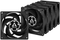 Photo de 5x Arctic P8 SIlent Value Pack Noir