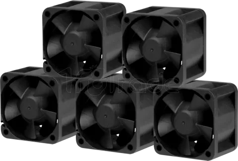 Photo de Lot de 5 Ventilateurs de serveur Arctic S4028-6K - 4cm (Noir)