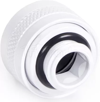 Photo de Lot de 6 Raccords à compression pour Tube Ø13mm Alphacool Eiszapfen Pro (Blanc)