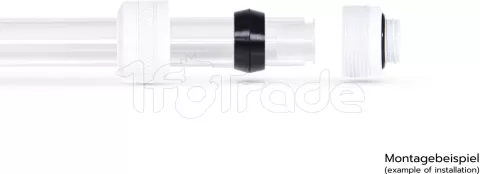 Lot De 6 Raccords à Compression En Laiton - Filetage Mâle BSP 1/8, Pour Tube Ø Extérieur 4 Mm - Pour Air, Huile, Eau - 13