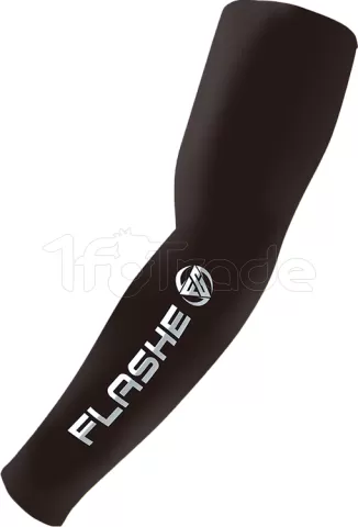 Photo de Manchette Gamer Flashe Gaming Plain Taille L (Noir)