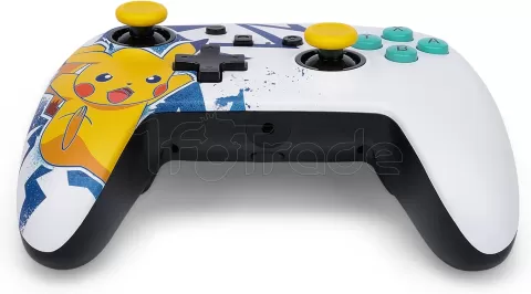 Photo de Manette de jeu filaire PowerA Enhanced Pokémon : Pikachu High Voltage pour Nintendo Switch/PC