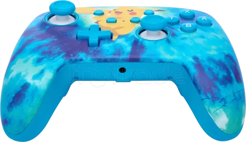 Photo de Manette de jeu filaire PowerA Enhanced Pokémon : Tie Dye Pikachu pour Nintendo Switch/PC