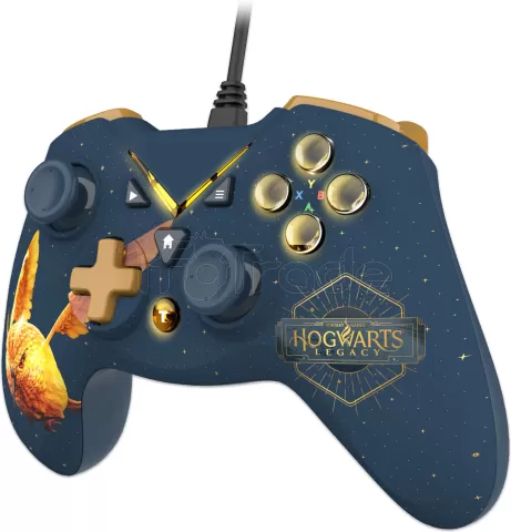 Photo de Manette de jeu Freaks and Geeks Hogwarts Legacy (Bleu/Or))