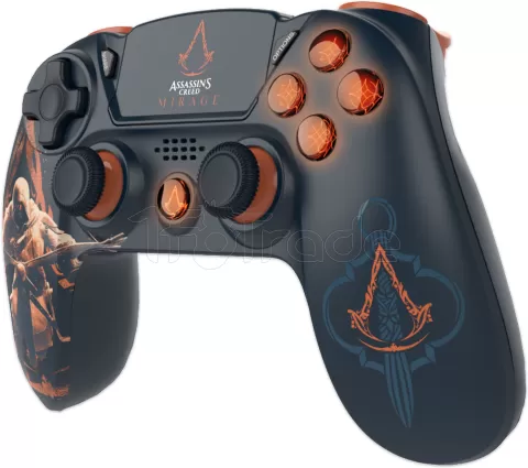 Photo de Manette de jeu sans fil Freaks and Geeks Assassin's Creed Mirage pour PS4 (Noir)