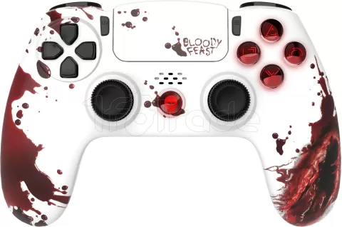 Photo de Manette de jeu sans fil Freaks and Geeks Bloody Feast pour PS4/PC (Noir)