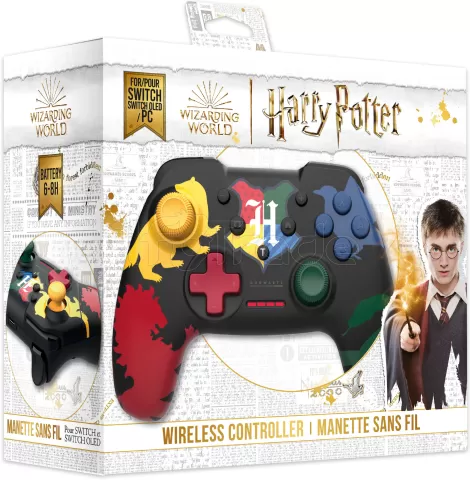 Manette de jeu sans fil Freaks and Geeks Harry Potter 4 Maisons