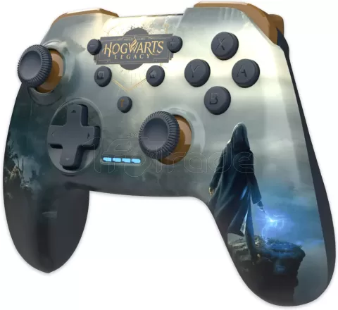 Photo de Manette de jeu sans fil Freaks and Geeks Harry Potter Hogwarts Legacy pour Nintendo Switch/PC (Noir)