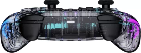 Photo de Manette de jeu sans fil Freaks and Geeks Polychroma (Transparent)
