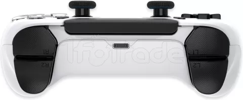 Photo de Manette de jeu sans fil Freaks and Geeks pour PS5/PC (Blanc)