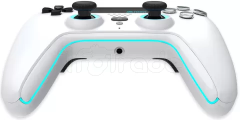 Photo de Manette de jeu sans fil Freaks and Geeks pour PS5/PC (Blanc)