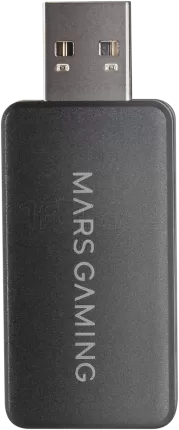 Photo de Manette de jeu sans fil Mars Gaming MGP-24 RGB (Transparent)