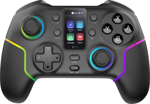 Photo de Manette de jeu sans fil Mars Gaming MGP-V3 RGB (Noir)