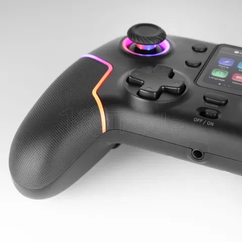 Photo de Manette de jeu sans fil Mars Gaming MGP-V3 RGB (Noir)