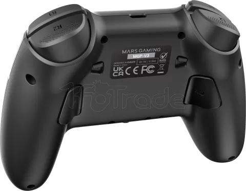 Photo de Manette de jeu sans fil Mars Gaming MGP-V3 RGB (Noir)