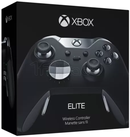 Photo de Manette de jeu sans fil Microsoft Elite Série 2 pour XBox One (Noir)