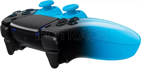 Photo de Manette de jeu sans fil Playstation 5 Sony DualSense pour PS5 (Bleu/Noir)