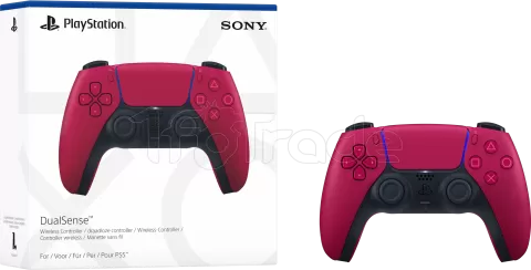 Photo de Manette de jeu sans fil Playstation 5 Sony DualSense pour PS5 (Rouge)