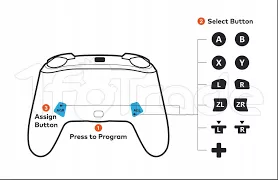 Photo de Manette de jeu sans fil PowerA Enhanced Zelda Blood Moon pour Nintendo Switch