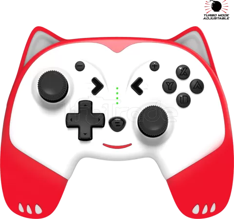 Photo de Manette de jeu sans fil Spirit of Gamer Mia pour Nintendo Switch (Noir/Blanc)