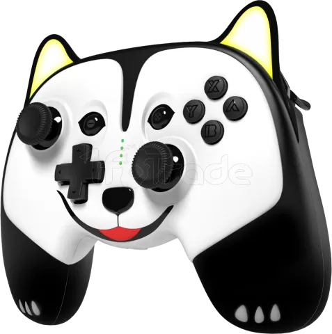 Photo de Manette de jeu sans fil Spirit of Gamer Noa pour Nintendo Switch (Noir/Blanc)