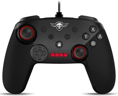 Photo de Manette de jeu Spirit of Gamer Pro Gaming pour Nintendo Switch (Noir)