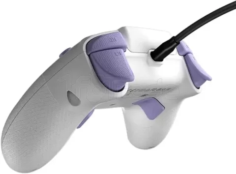 Photo de Manette de jeu Turtle Beach React-R pour Xbox (Blanc/Violet)